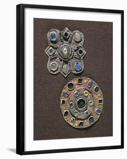 Fibulas from the Tombs of Westhoffen, France-null-Framed Giclee Print