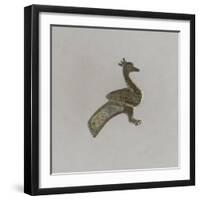 Fibule au paon-null-Framed Giclee Print