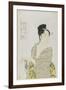 Fickle Type, 1792-1793-Kitagawa Utamaro-Framed Giclee Print