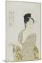 Fickle Type, 1792-1793-Kitagawa Utamaro-Mounted Giclee Print