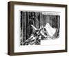 Fiction: "Varney the Vampire" or "The Feast of Blood" Book Cover-null-Framed Art Print