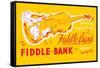 Fiddle Bank-null-Framed Stretched Canvas