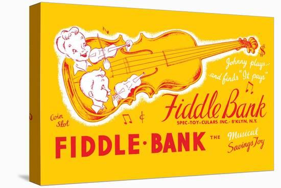 Fiddle Bank-null-Stretched Canvas