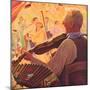 Fiddle Player, 1937-null-Mounted Giclee Print