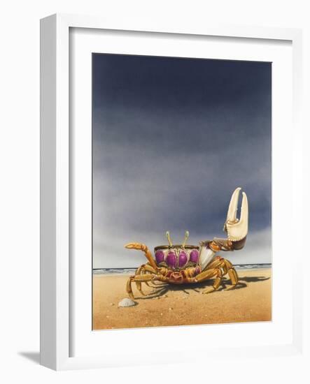 Fiddler Crab-Harro Maass-Framed Giclee Print