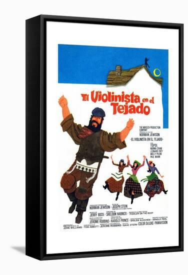 Fiddler on the Roof, 1971-null-Framed Stretched Canvas