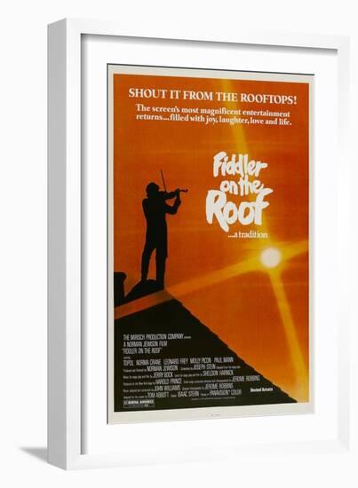 Fiddler on the Roof, 1971-null-Framed Giclee Print