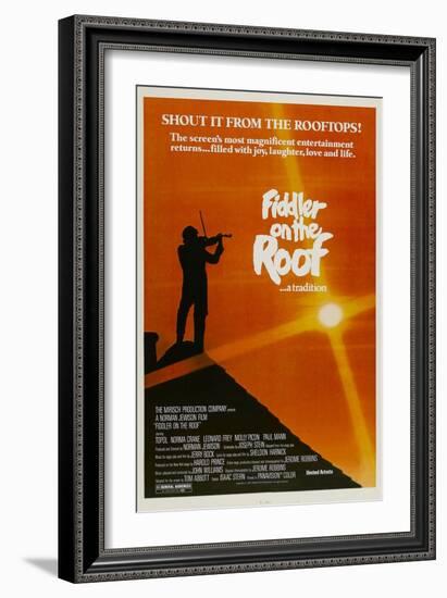 Fiddler on the Roof, 1971-null-Framed Giclee Print