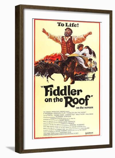 Fiddler on the Roof-null-Framed Art Print