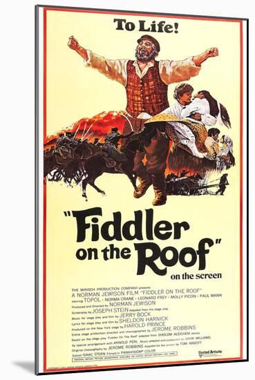 Fiddler on the Roof-null-Mounted Art Print
