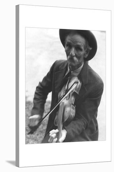 Fiddlin' Bill Henseley, Mountain Fiddler-Ben Shahn-Stretched Canvas