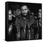 Fidel Castro arrives at MATS Terminal, Washington, D.C., c.1959-null-Framed Stretched Canvas