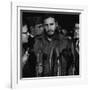 Fidel Castro arrives at MATS Terminal, Washington, D.C., c.1959-null-Framed Photo