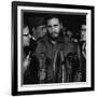 Fidel Castro arrives at MATS Terminal, Washington, D.C., c.1959-null-Framed Photo