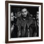 Fidel Castro arrives at MATS Terminal, Washington, D.C., c.1959-null-Framed Photo