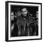 Fidel Castro arrives at MATS Terminal, Washington, D.C., c.1959-null-Framed Photo