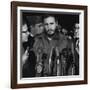 Fidel Castro arrives at Washington airport, 1959-Warren K. Leffler-Framed Photographic Print