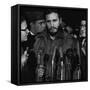 Fidel Castro Arrives Mats Terminal, Washington D.C.-Warren K. Leffler-Framed Stretched Canvas