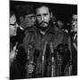 Fidel Castro Arrives Mats Terminal, Washington D.C.-Warren K. Leffler-Mounted Photo