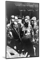 Fidel Castro at a meeting of the United Nations General Assembly, 1960-Warren K. Leffler-Mounted Photographic Print