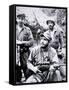 Fidel Castro in the Sierra Maestra Mountains, 1957-null-Framed Stretched Canvas