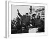 Fidel Castro, with His Fellow Revolutionaries, Entering Havana on January 8, 1959-null-Framed Photo