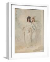 'Fidelia and Speranza', 1784-Benjamin West-Framed Giclee Print