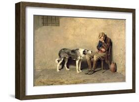 Fidelity, 1869-Briton Rivière-Framed Giclee Print