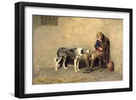 Fidelity, 1869-Briton Rivière-Framed Giclee Print