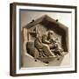 Fidia Carving a Sculpture, 1334-1336-Andrea Pisano-Framed Giclee Print