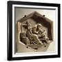 Fidia Carving a Sculpture, 1334-1336-Andrea Pisano-Framed Giclee Print