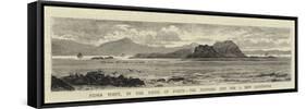 Fidra Point, in the Firth of Forth, the Proposed Site for a New Lighthouse-William Henry James Boot-Framed Stretched Canvas