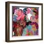 Fie Boys and Five Girls-Shark Toof-Framed Art Print