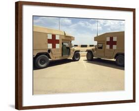 Field Ambulances-Stocktrek Images-Framed Photographic Print