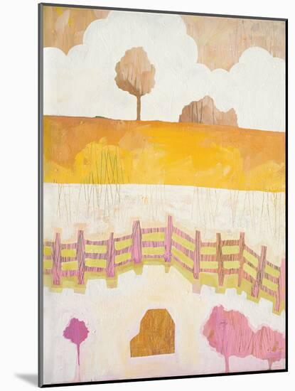Field and Clouds-Melissa Averinos-Mounted Art Print