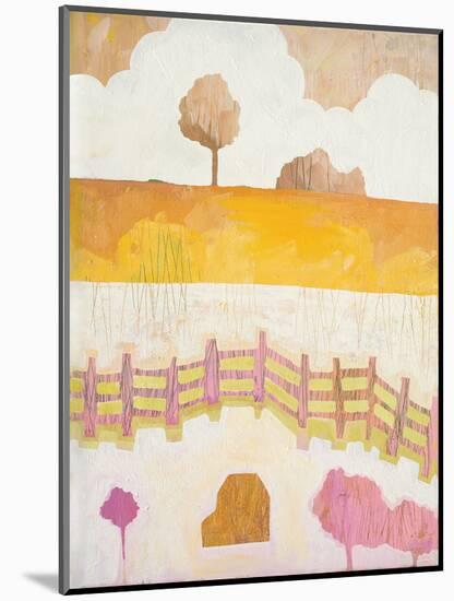 Field and Clouds-Melissa Averinos-Mounted Art Print