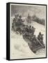Field Artillery in Winter-null-Framed Stretched Canvas