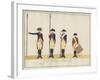 Field Artillery Regiment, C.1784-J. H. Carl-Framed Giclee Print