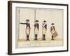 Field Artillery Regiment, C.1784-J. H. Carl-Framed Giclee Print