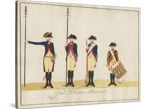 Field Artillery Regiment, C.1784-J. H. Carl-Stretched Canvas