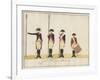 Field Artillery Regiment, C.1784-J. H. Carl-Framed Giclee Print