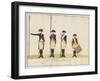 Field Artillery Regiment, C.1784-J. H. Carl-Framed Giclee Print