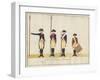 Field Artillery Regiment, C.1784-J. H. Carl-Framed Giclee Print