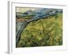 Field at Sunrise, 1890-Vincent van Gogh-Framed Giclee Print