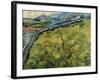 Field at Sunrise, 1890-Vincent van Gogh-Framed Giclee Print