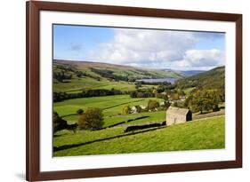 Field Barn Above Wath in Nidderdale-Mark Sunderland-Framed Photographic Print