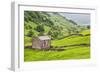 Field Barn Below Kisdon Hill Near Angram in Swaledale-Mark Sunderland-Framed Photographic Print