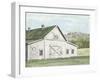 Field Barn in Spring-Art Licensing Studio-Framed Giclee Print