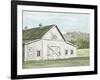 Field Barn in Spring-Art Licensing Studio-Framed Giclee Print