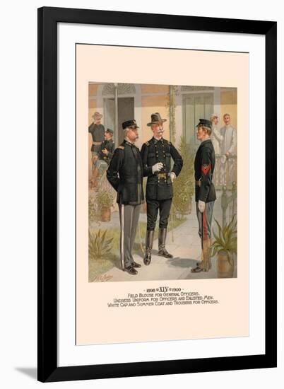 Field Blouse for General Officers-H.a. Ogden-Framed Art Print
